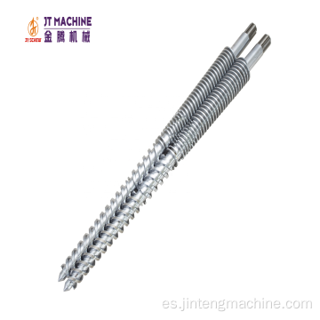 Barril de tornillo cónico doble 80/156